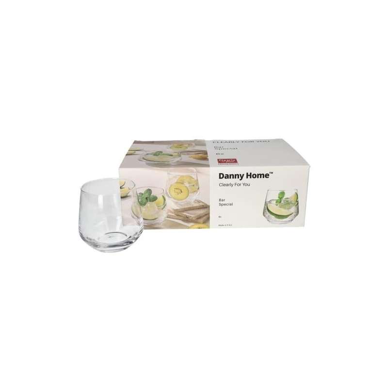 Bar Special Clear Glasses 6Pcs 360Ml