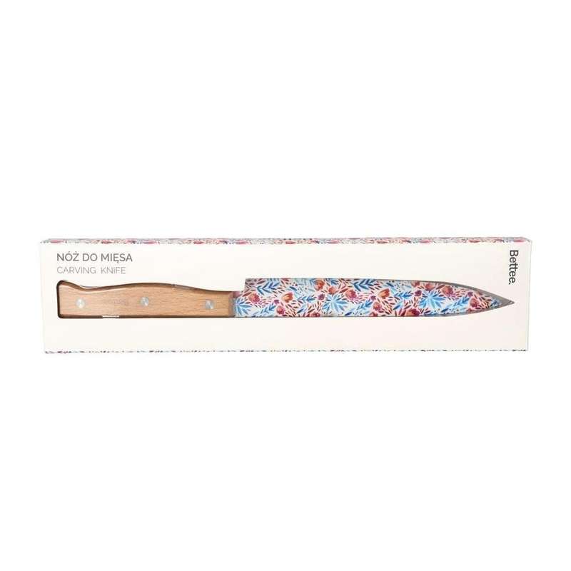 Bettee Stainless Steel Beech Wood Carving Knife