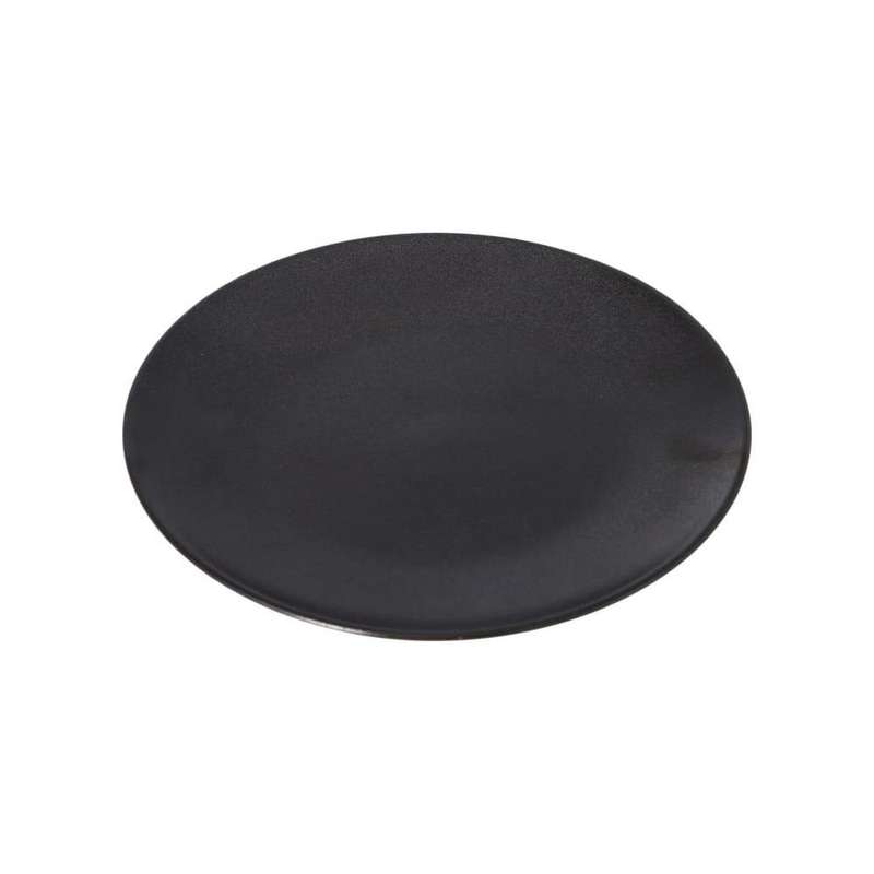 Black Dinner Plate