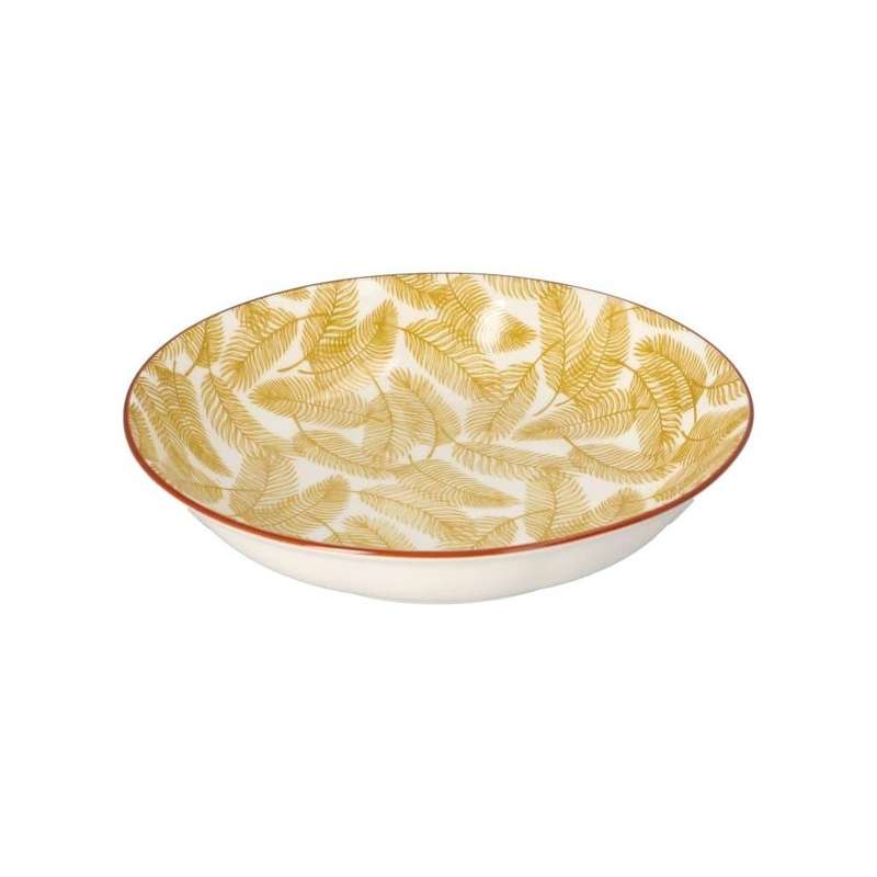 Bohemian Ceramic Serving Deep Plate