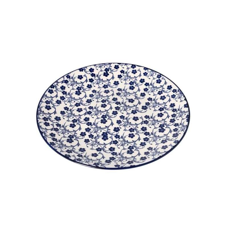 Ceramic Floral Dinner Plate 27Cm
