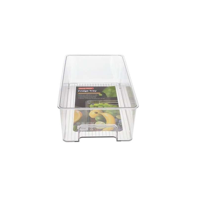 Clear Pet Plastic Rectangular Refrigerator Storage Box M 361Cm 568G