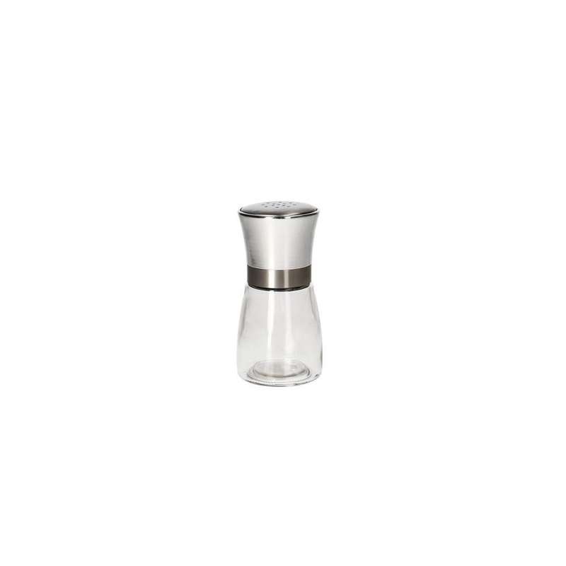 Clear Silver Glassware Round Salt Shaker 135Cm