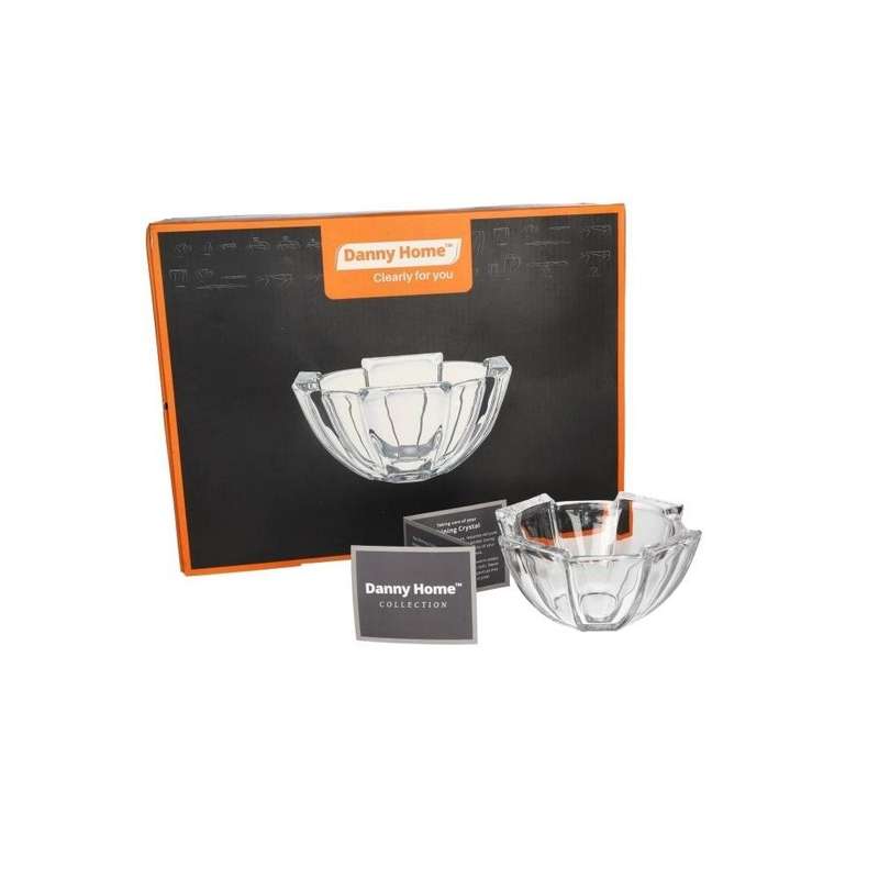 Crystal Dessert Glassware Bowls 6Pcs