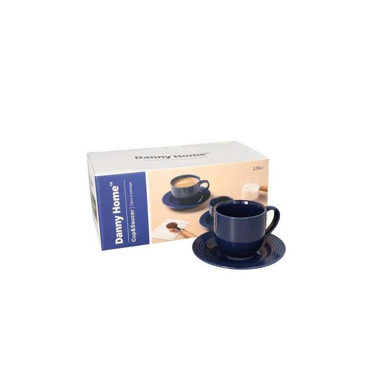 Cup And Saucer Set 120Cc X 12Pcs