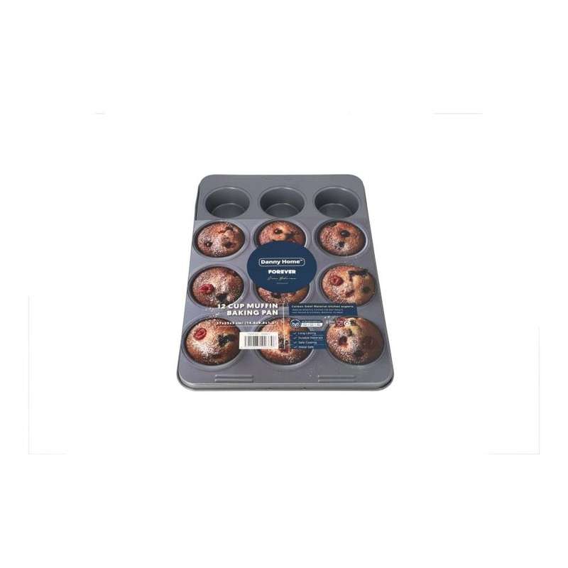 Danny Home 12 Cup Muffin Baking Pan