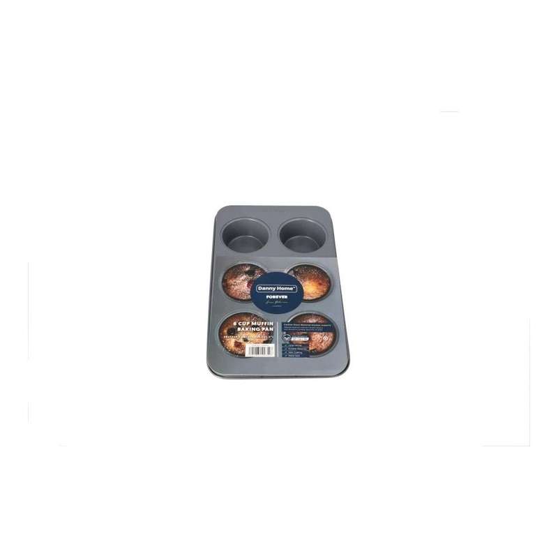 Danny Home 6 Cup Muffin Baking Pan 28Cm