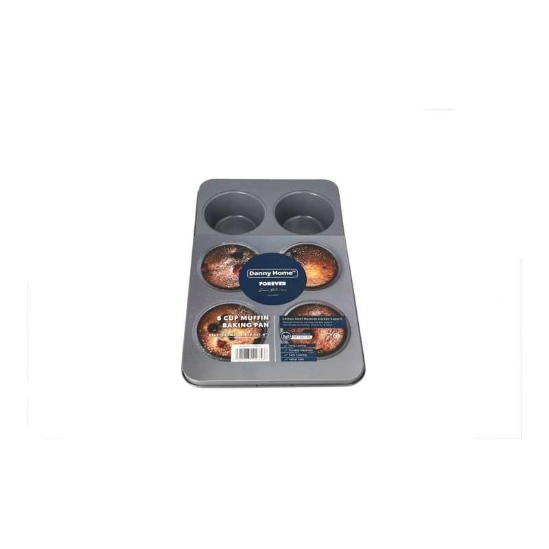 Danny Home 6 Cup Muffin Baking Pan 35Cm