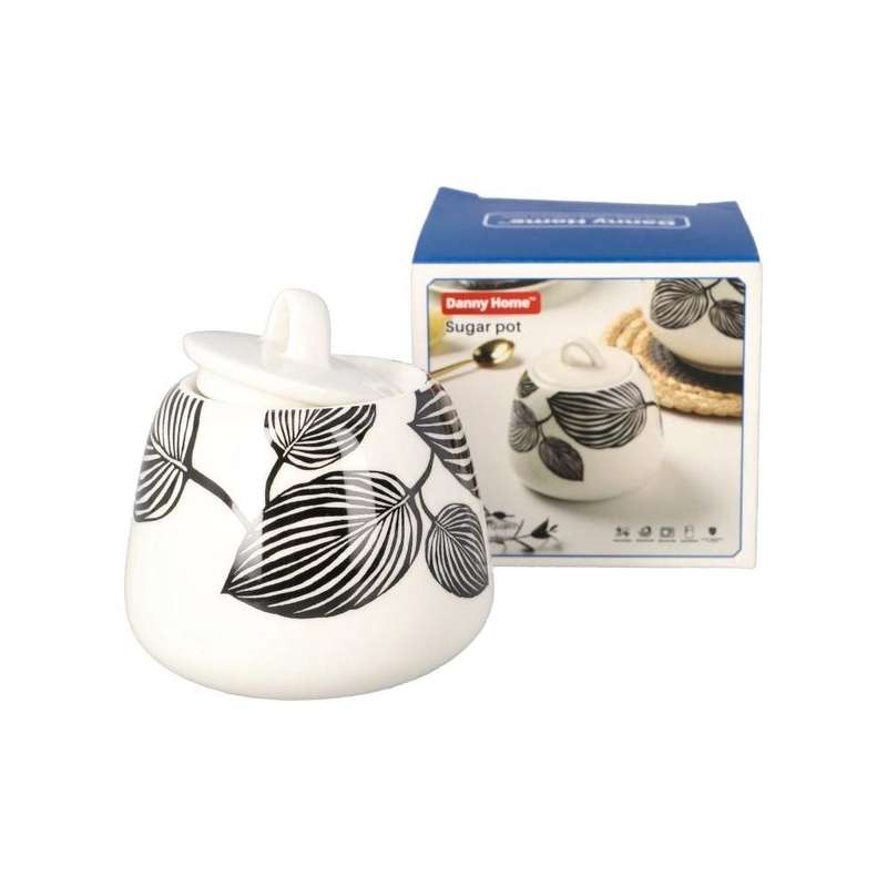 Danny Home Fine Porcelain Sugar Pot 9Cm