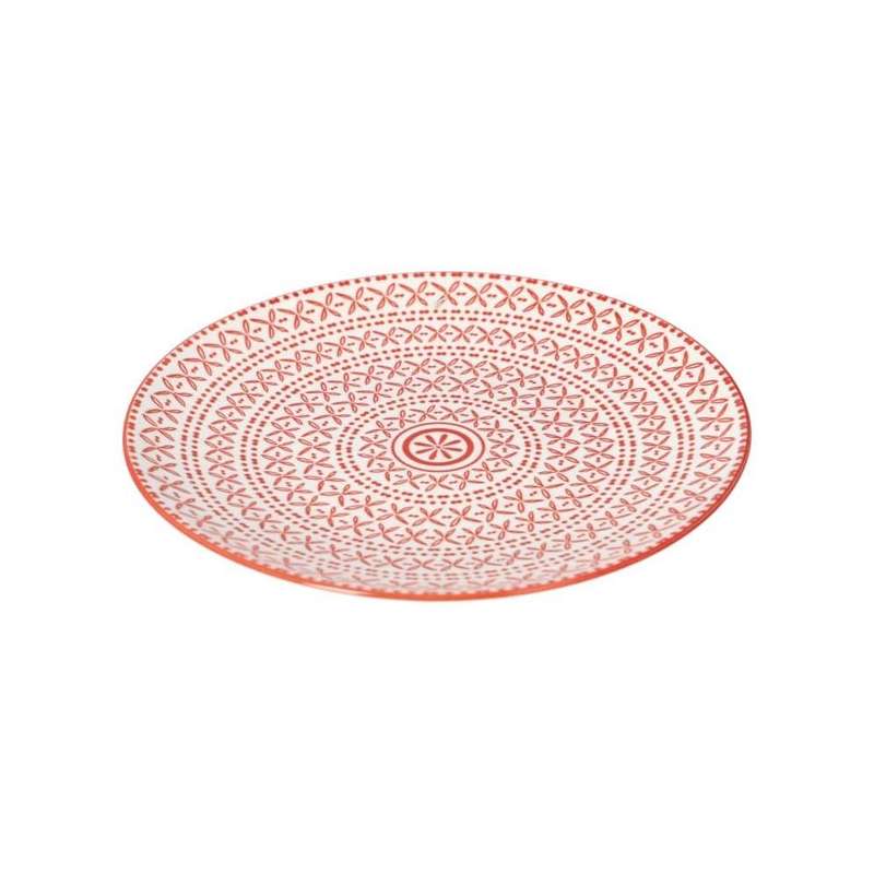 Flat Bread Side Plate Peach White