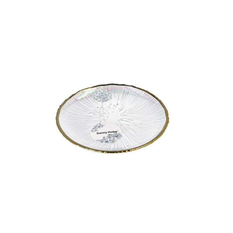Golden Rim Side Plate 21Cm