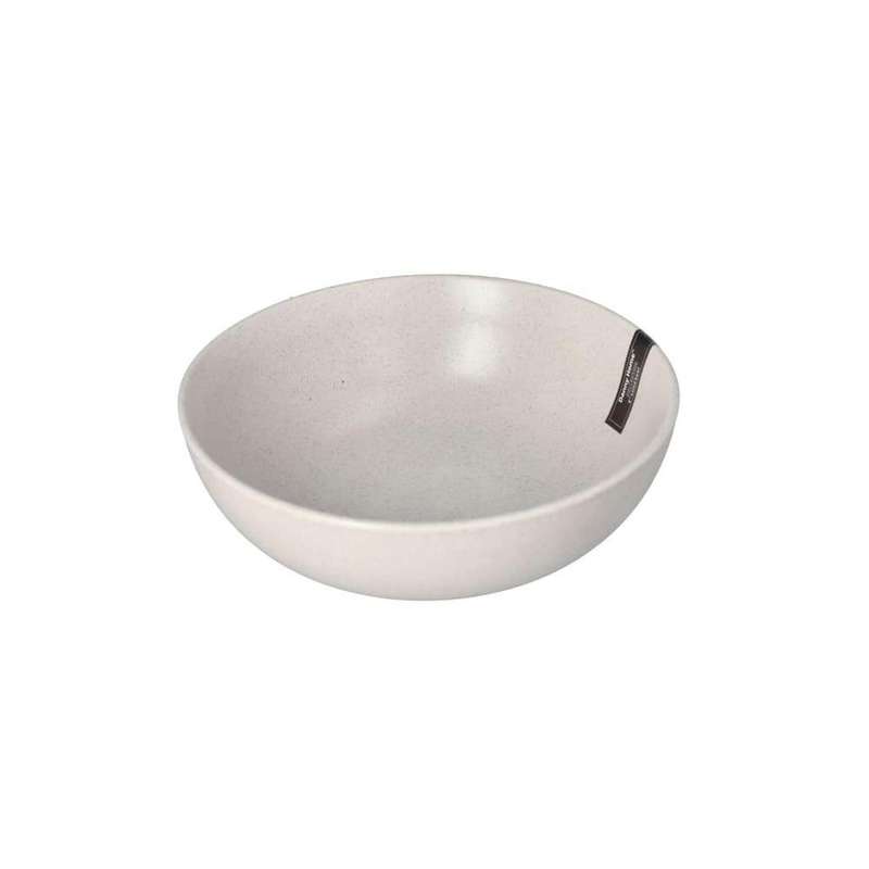 Grey Round Ceramic Salad Bowl 20Cm 8 Inch