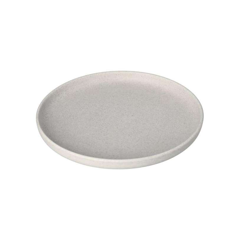 Grey Round Stoneware Dinner Plate 254Cm 10 Inch