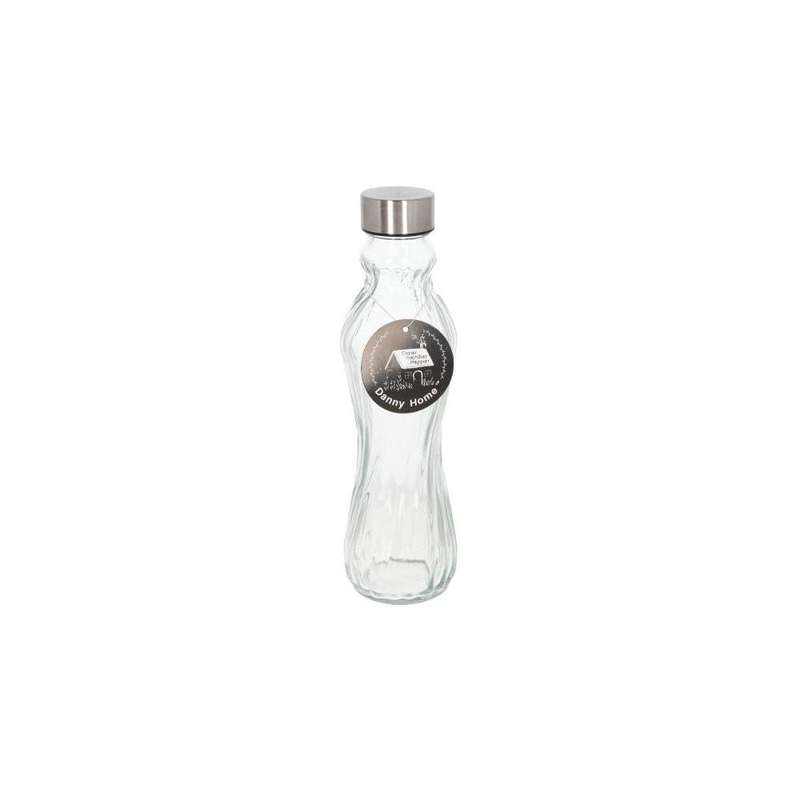 Grip And Go Transparent Glass Water Bottle 500Ml