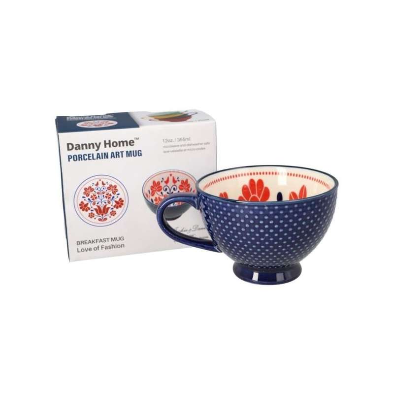 Impression Ceramic Breakfast Mug