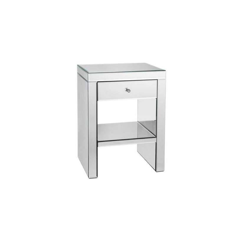 Luna Mirror Pedestal 1 Drawer