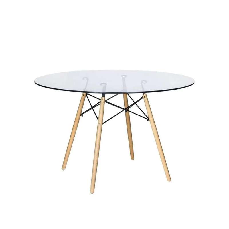 Modern Glass Dining Table Elegant And Stylish Perfect For Contemporary Dining Spaces