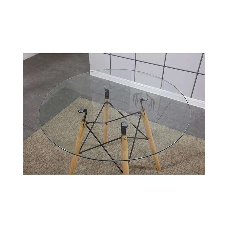 Modern Glass Dining Table Elegant And Stylish Perfect For Contemporary Dining Spaces