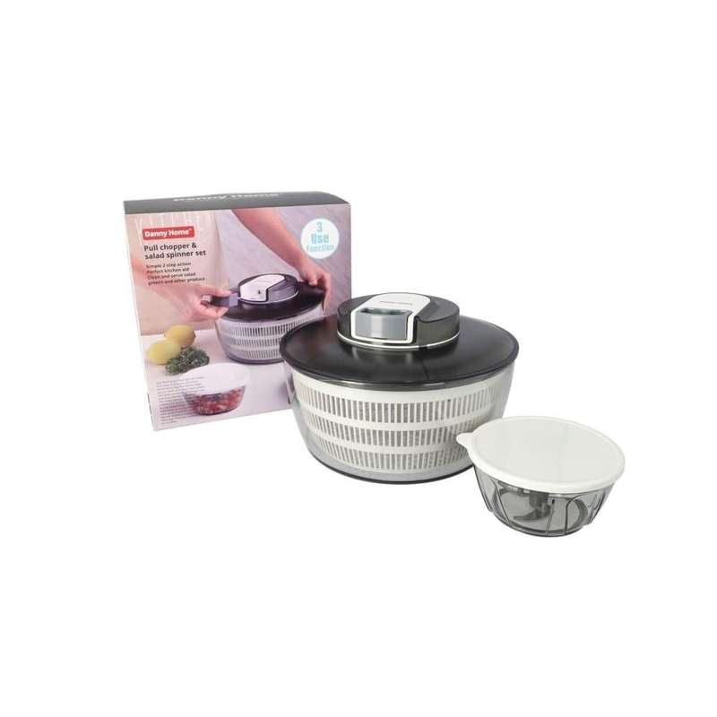 Pull Chopper Salad Spinner Set