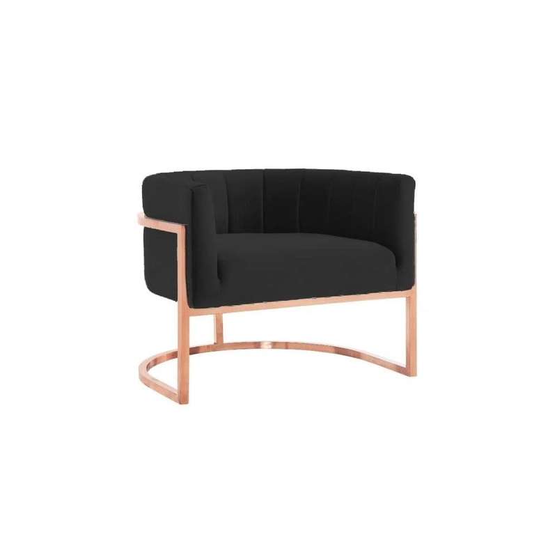 Rosegold Sabella Sofa Chair Chic And Versatile Accent Chair