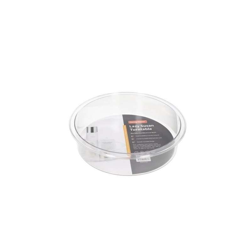 Round Kitchen Sauce Storage Display Shelf Turntable 25Cm