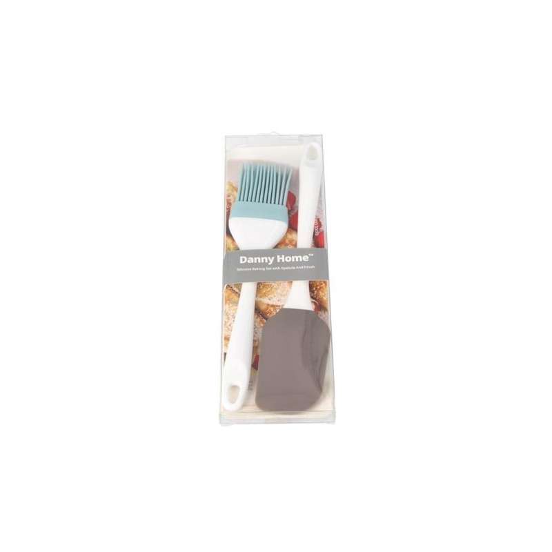 Silicone Baking Set With Spatula And Brush