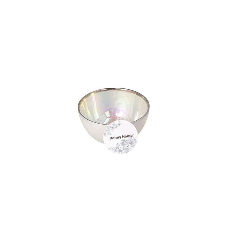 Silver Rim Cereal Bowl 12Cm