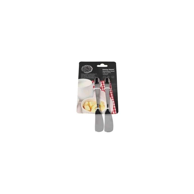 Silver Stainless Steel Jam Spreader Knives Set 2Pcs 151Cm