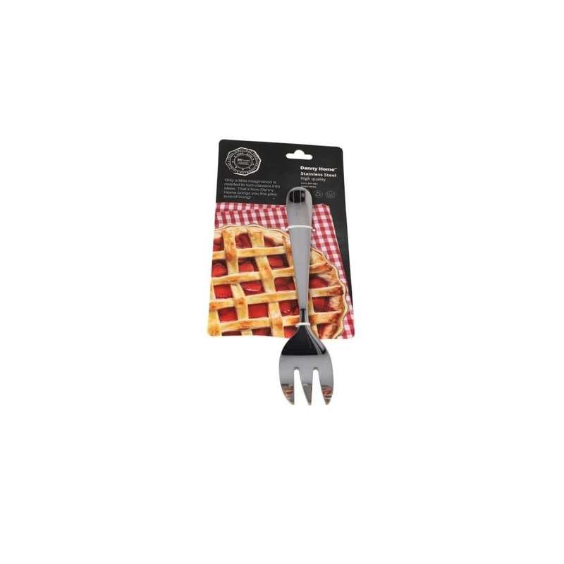 Silver Stainless Steel Serving Fork 251Cm