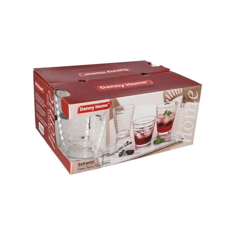 Sofranizi Shining Crystal Glasses 6Pcs