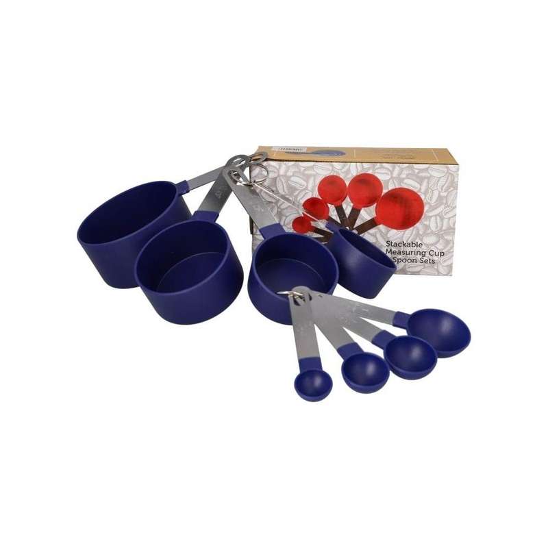 Stackable Measuring Cup Spoon Set 8Pcs
