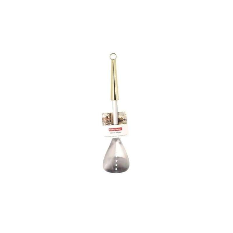 Stainless Steel Slotted Spoon 34Cm