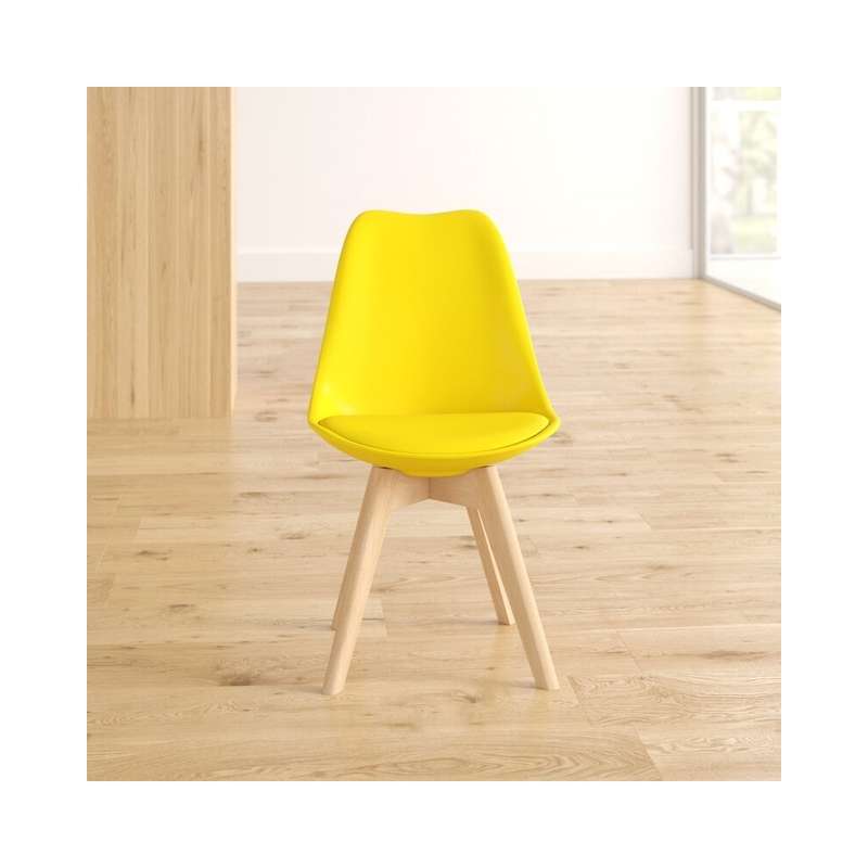 Tropique Dining Chair  Yellow