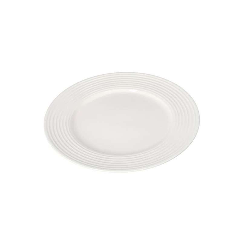White Round Fine Porcelain Dinner Plate 27Cm