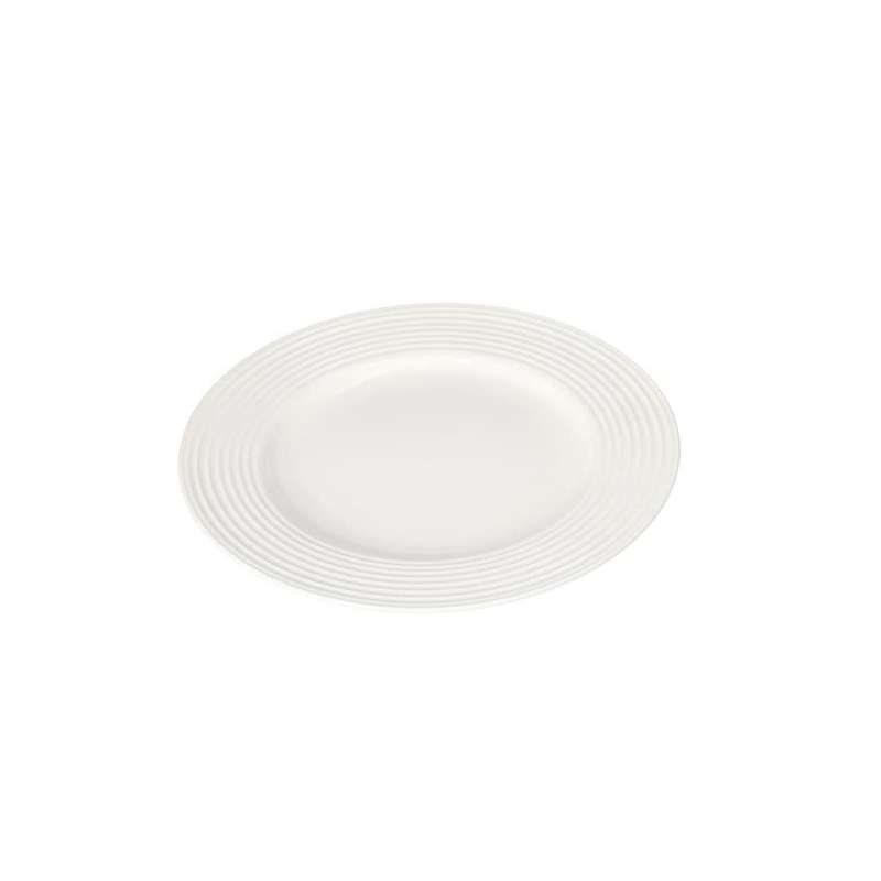 White Round Fine Porcelain Side Plate 22Cm