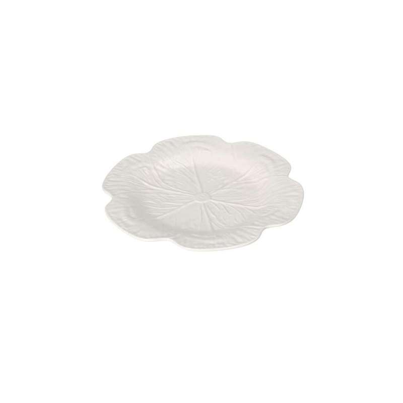 White Round Shallow Flower Shaped Dessert Side Plate 155Cm 825 Inch