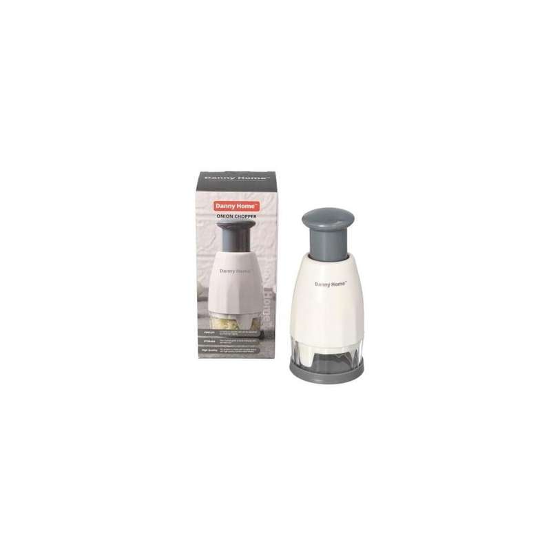 White Stainless Steel Plastic Onion Chopper Planer 15Cm