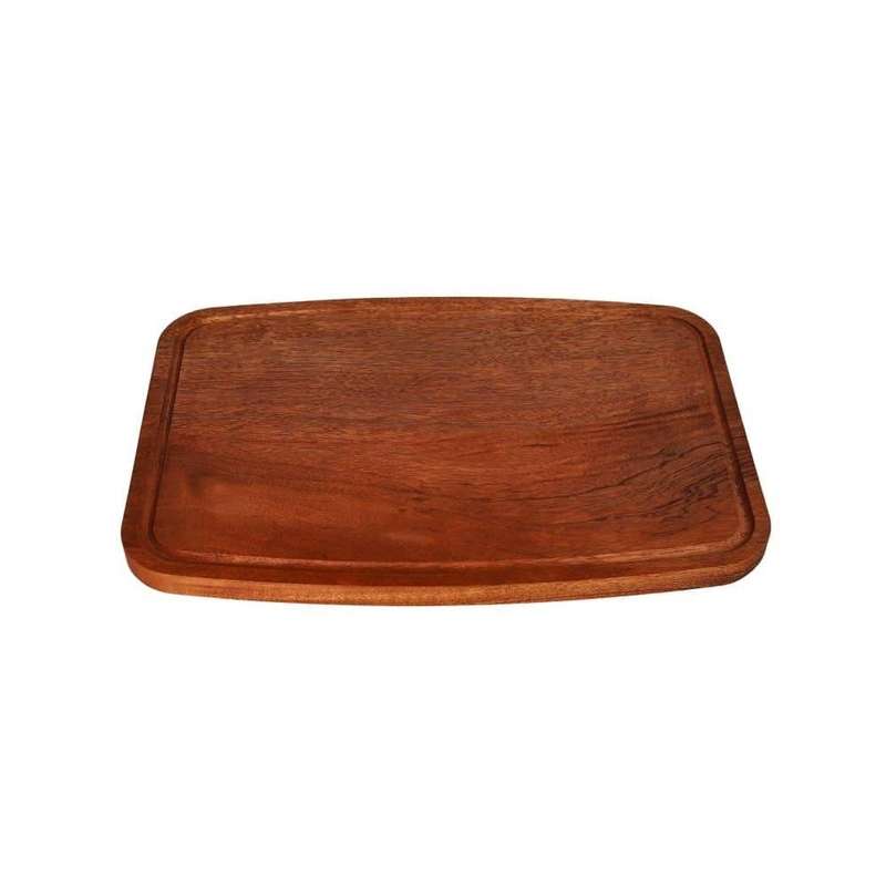 Wooden Oval Pizza Chopping Board 38Cm