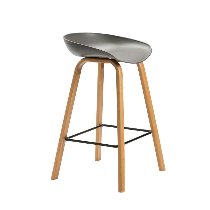 Bristo Kitchen Bar Chair Grey