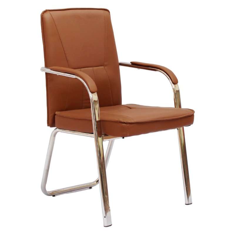 Crest Office Visitors Chair Brown