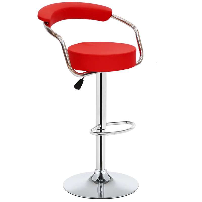 FlexiHeight Barstool Red