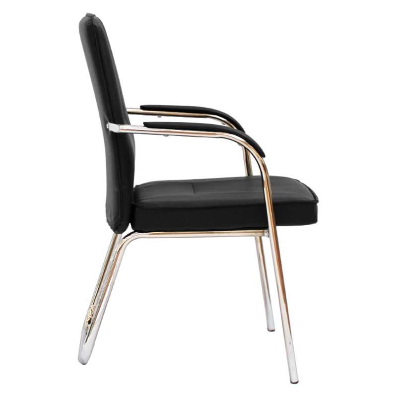Crest Office Visitors Chair Black