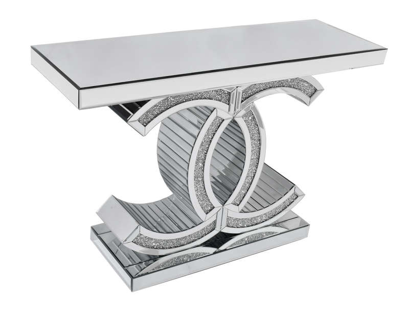 Celestial Console Table- Silver
