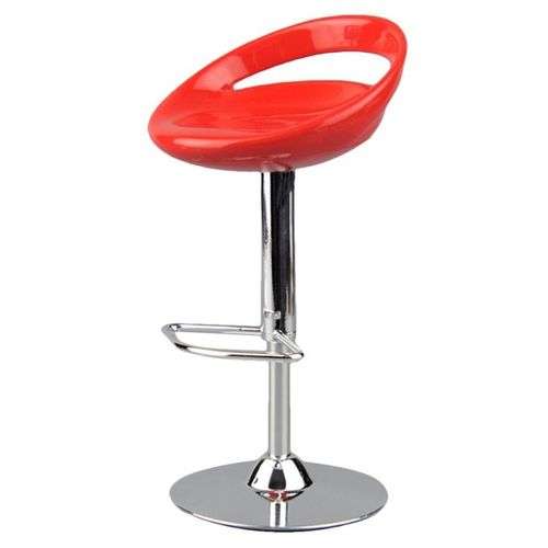 Scarlet Loop Barstool -Red