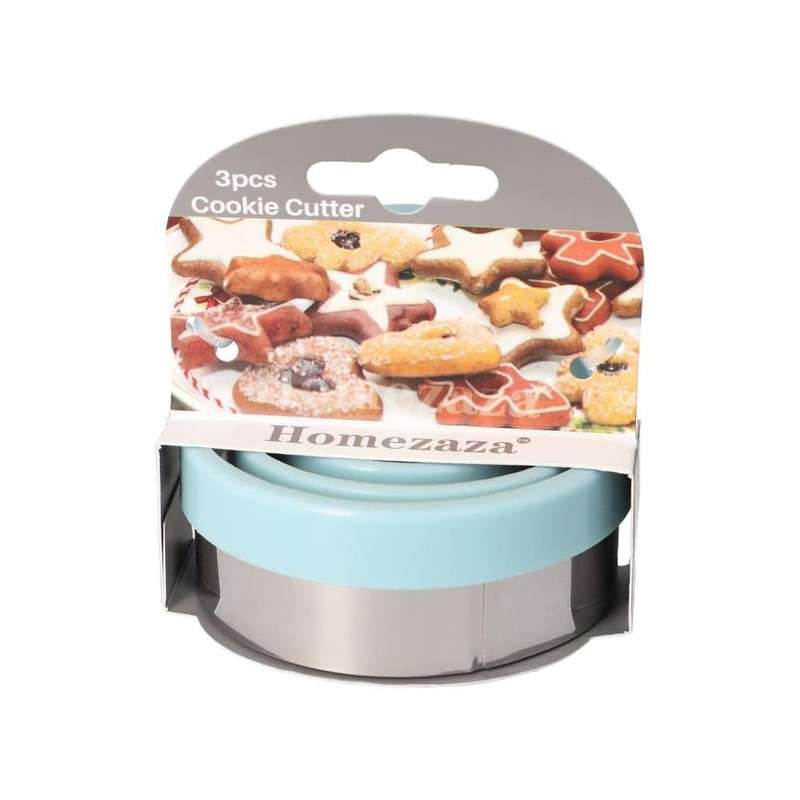 3Pcs Cookie Cutter 8Cm