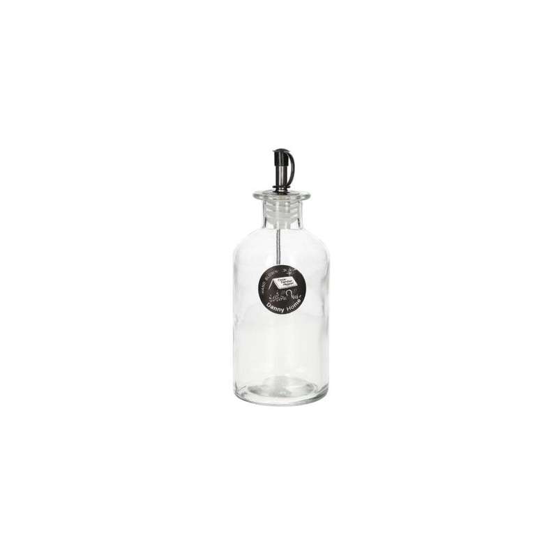 Clear Round Glassware Vinegar Glass Bottle Holder 175Cm