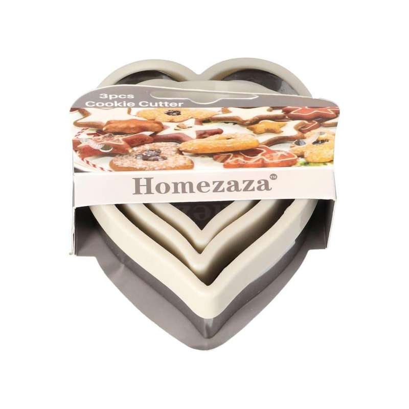 Cookie Cutter 3Pcs 8Cm