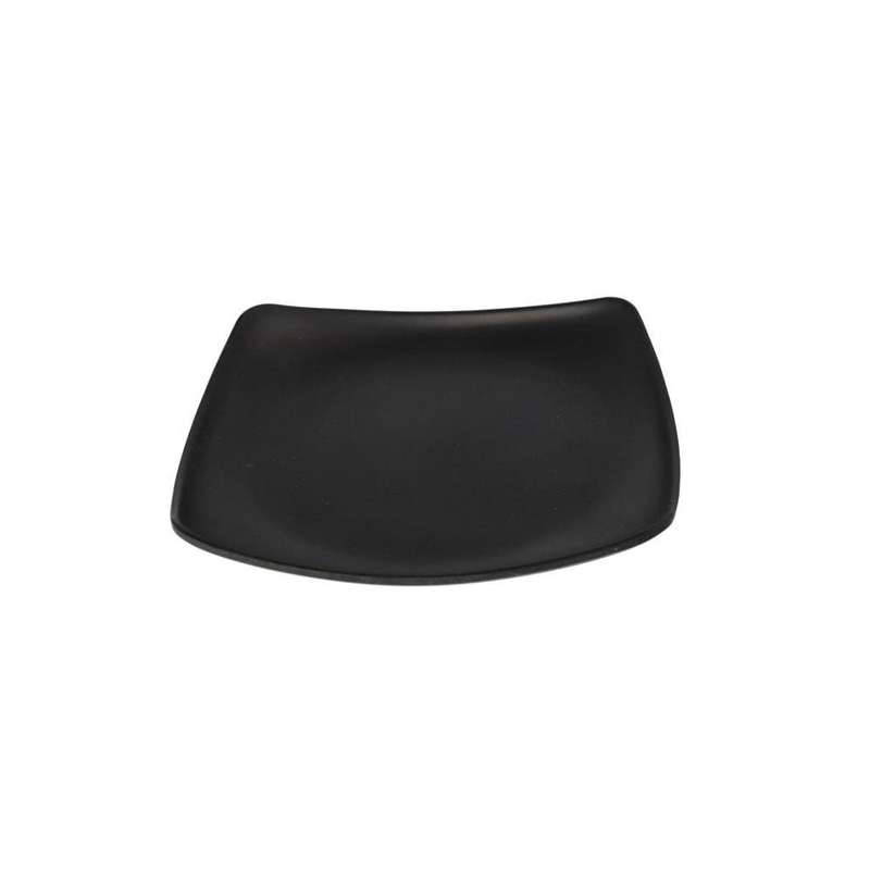 Melamine Black Square Shaped Side Plate