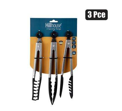 TONGS SERVING 3PC