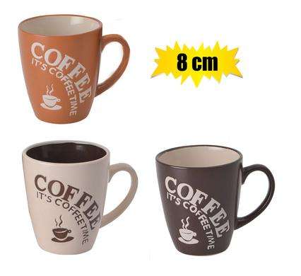 Mug daily barrel embossed asstd